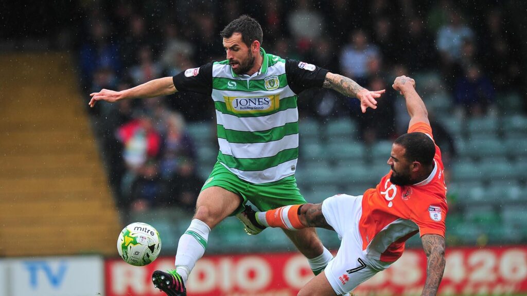 REPORT: YEOVIL TOWN V BLACKPOOL