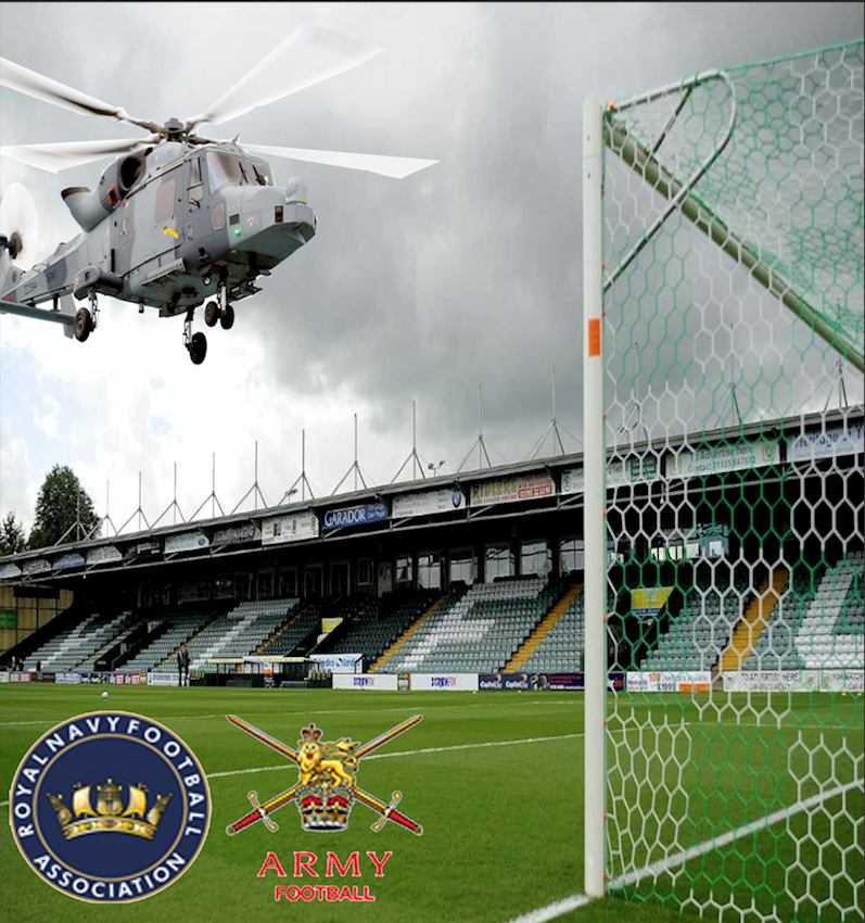 NEWS | Inter-service football returns to Huish Park