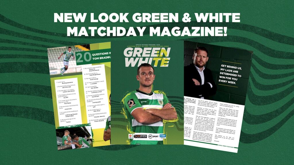 PROGRAMME | Revamped matchday magazine