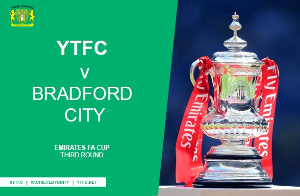 NEWS | Town will host Bradford City in the third round