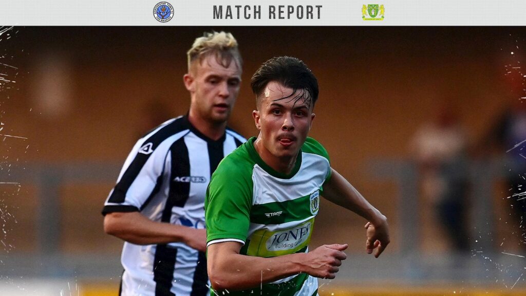 MATCH REPORT | Dorchester Town 0-2 Yeovil Town