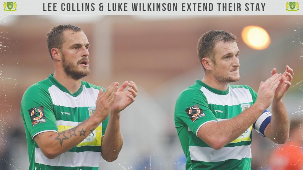 NEW CONTRACT | Collins & Wilkinson lead by example