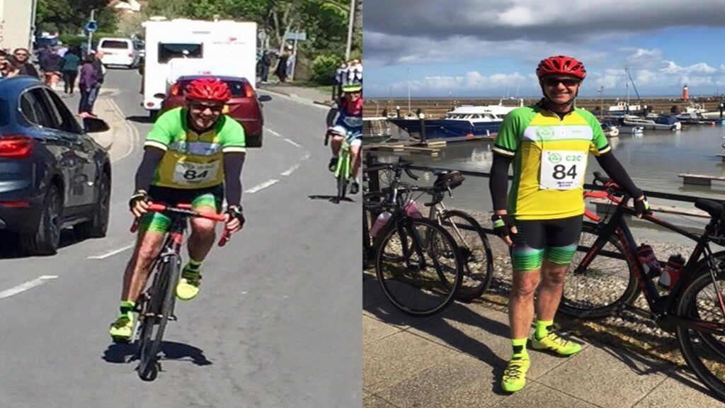 DAVE LINNEY’S CHARITY BIKE RIDES – ONE DOWN ONE TO GO