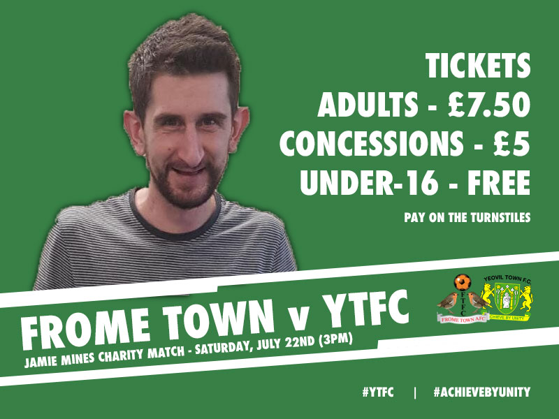 TICKETS | Pay on the day at Frome