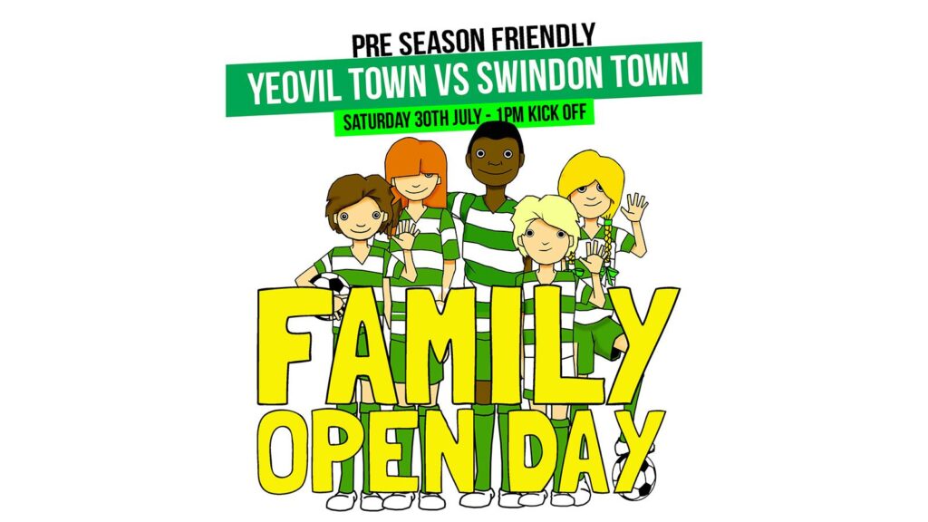 Football and family fun at Huish Park Open Day