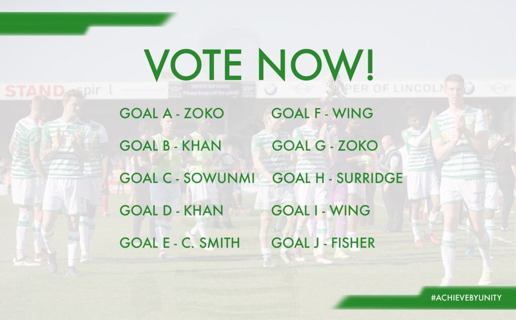 FANS | Vote for your Goal of the Season
