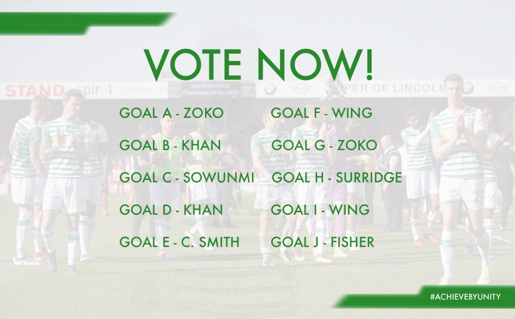FANS | Vote for your Goal of the Season