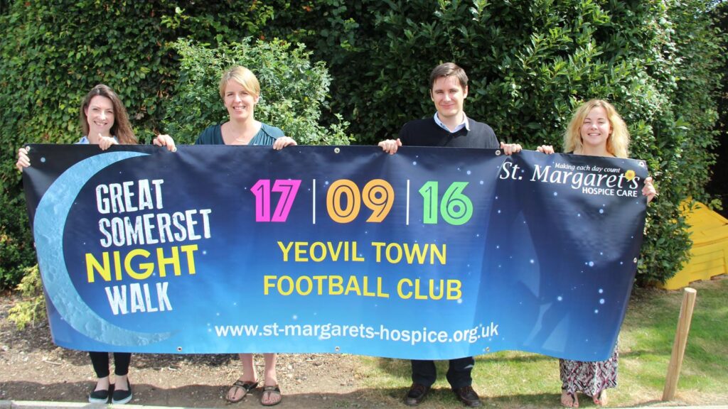 HUISH PARK TO HOST ST MARGARET’S HOSPICE CHARITY WALK