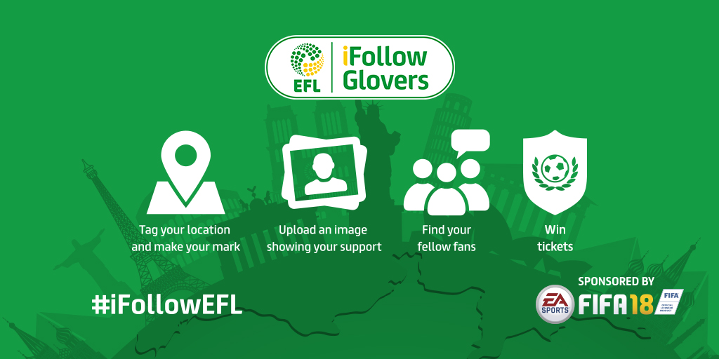Yeovil Town celebrates global fan-base with #iFollowEFL