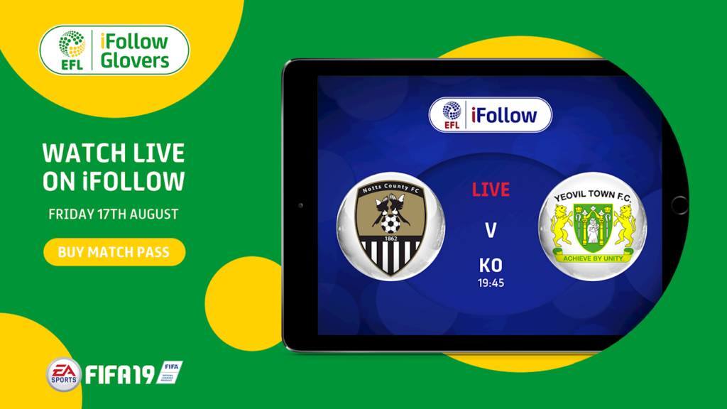 COMMERCIAL | Watch Town at County live on iFollow Glovers