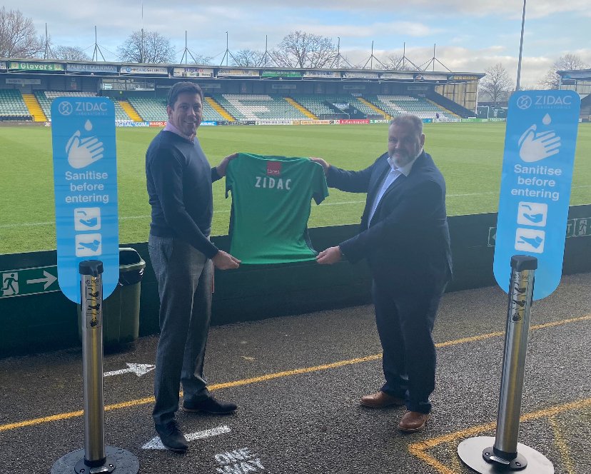 COMMERCIAL | Yeovil Town Football Club teams up with hygiene product manufacturer
