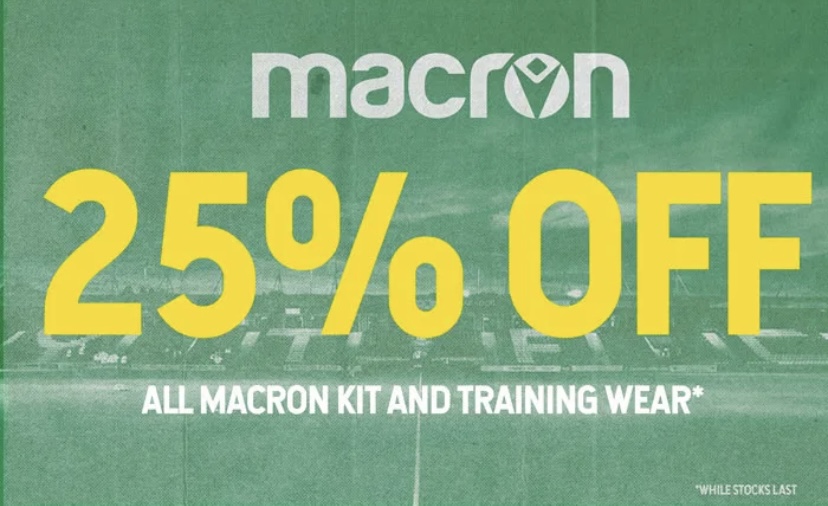 SHOP | 25% off all Macron products