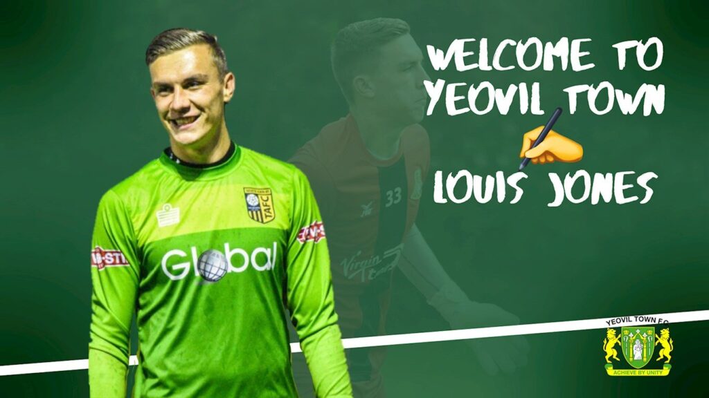 SIGNING | Shotstopper Louis Jones loaned in.