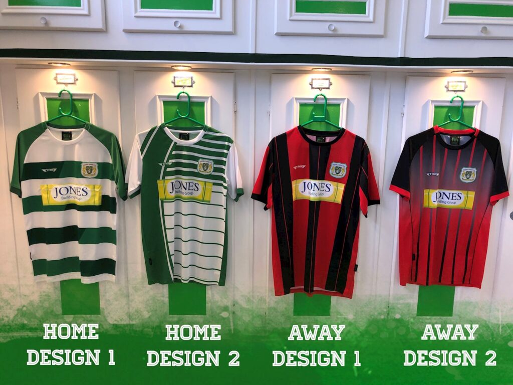 FANS | Choose Town’s 2019/20 home and away kit