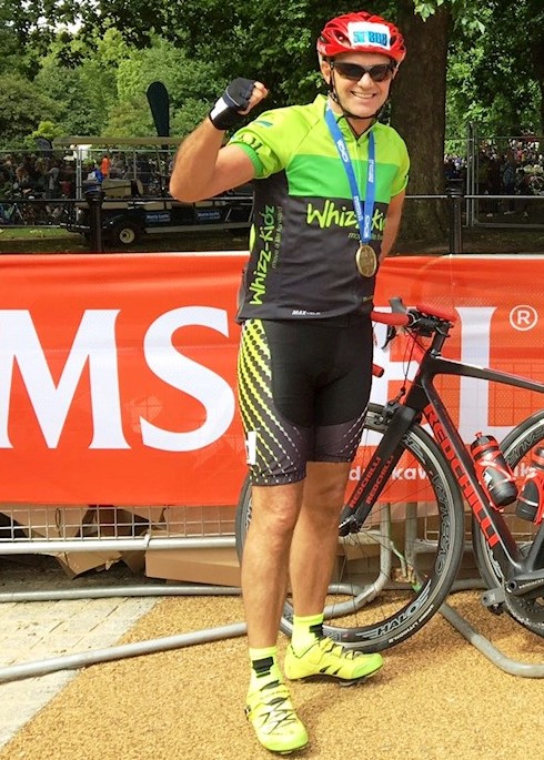 Commercial Manager completes second charity bike ride