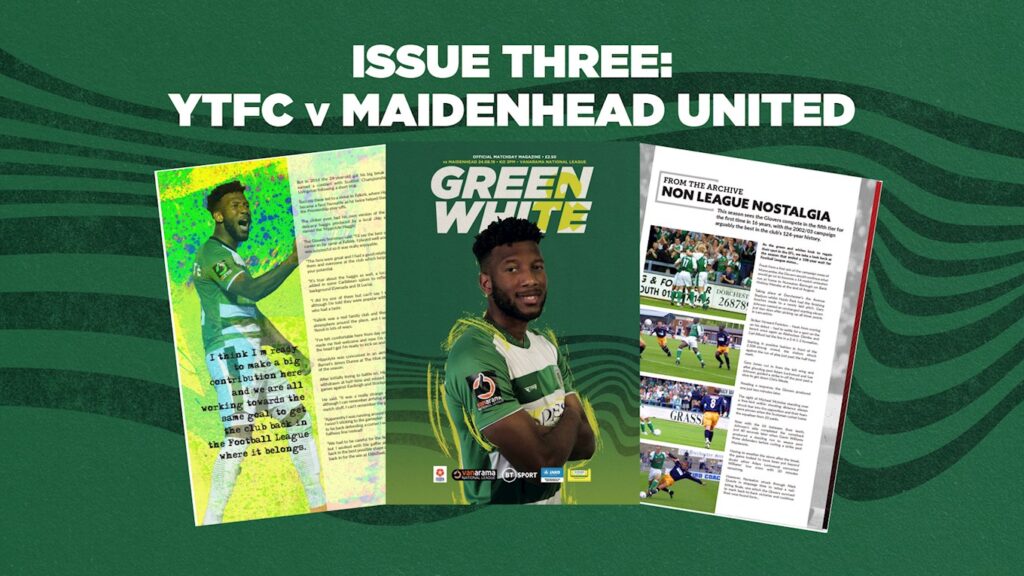 PROGRAMME | Grab issue three this Saturday!