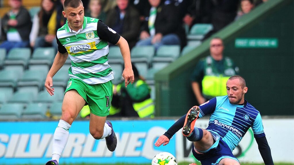 REPORT: YEOVIL TOWN  v. WYCOMBE WANDERERS