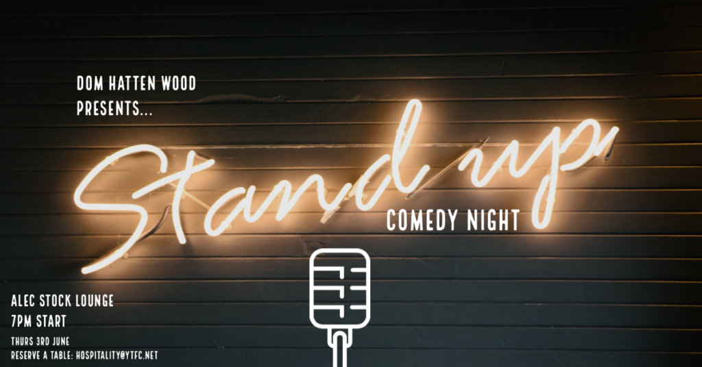 HOSPITALITY | Stand up comedy night - 3rd June