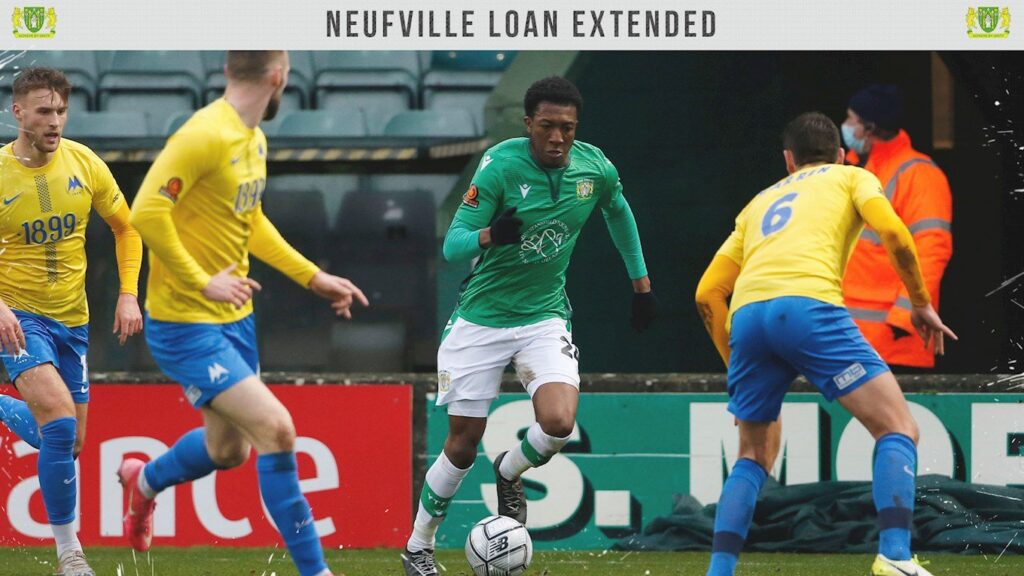 SIGNING | Neufville signs for the season