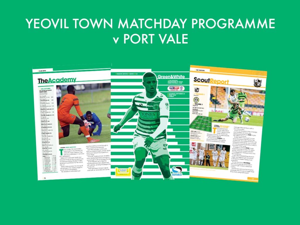 PROGRAMME | Green & White issue five