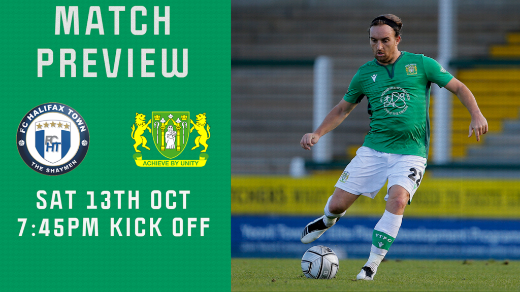 PREVIEW | Halifax Town – Yeovil Town