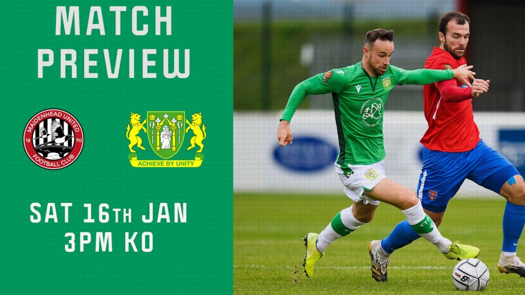 MATCH PREVIEW | Maidenhead United – Yeovil Town