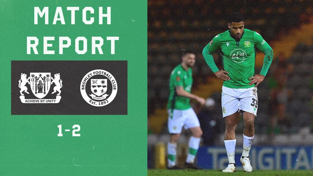 MATCH REPORT | Yeovil Town - Solihull Moors