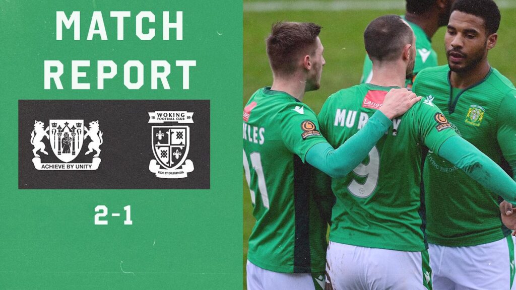 MATCH REPORT | Yeovil Town – Woking