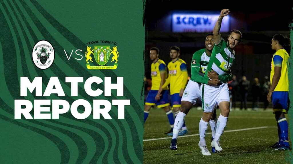 REPORT | Haringey Borough 0 - 3 Yeovil Town