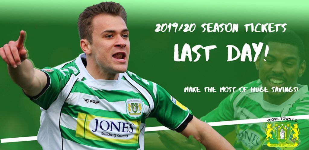 TICKETS | Last day for Advanced Price season tickets!