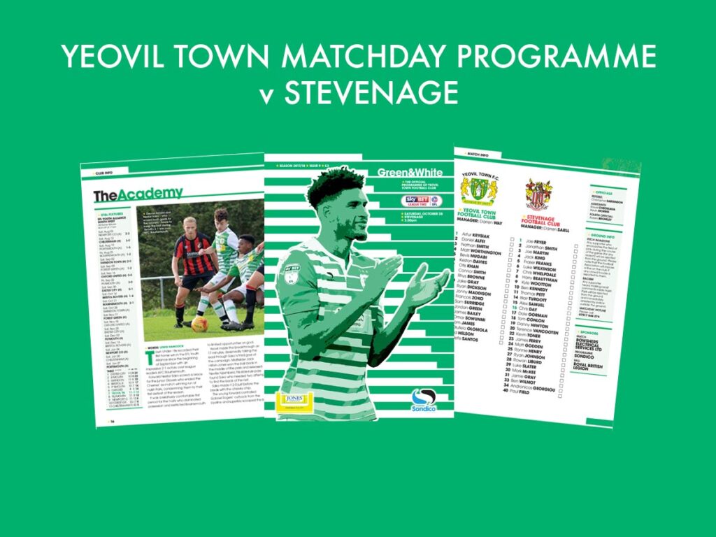 PROGRAMME | Green & White issue nine