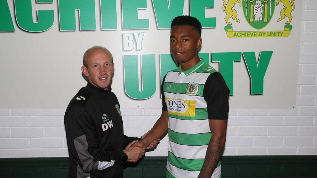 Tahvon Campbell arrives on six month loan