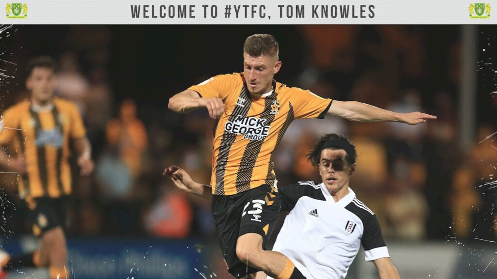 TRANSFER | Tom Knowles signs for Yeovil Town