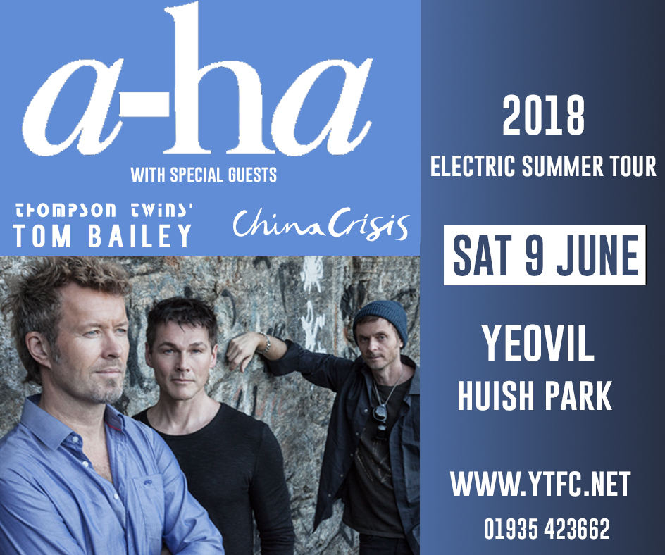 COMMERCIAL | Enjoy a-ha at Huish Park!