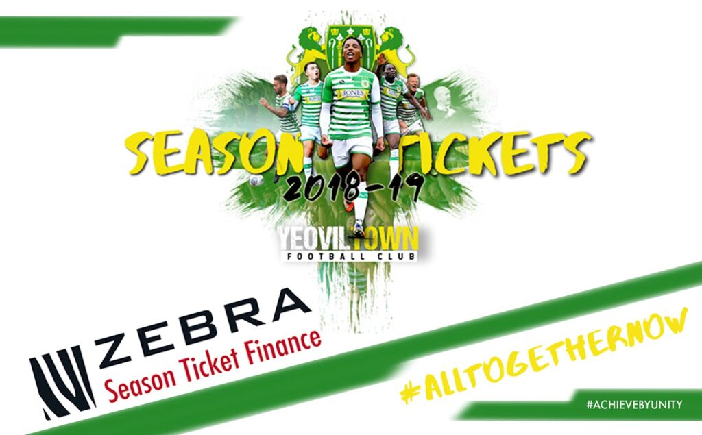 TICKETS | Pay for your 2018/19 season ticket in instalments