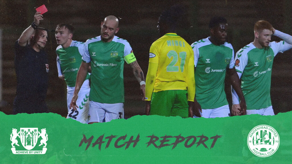 MATCH REPORT | Yeovil Town 0 – 0 Maidenhead United