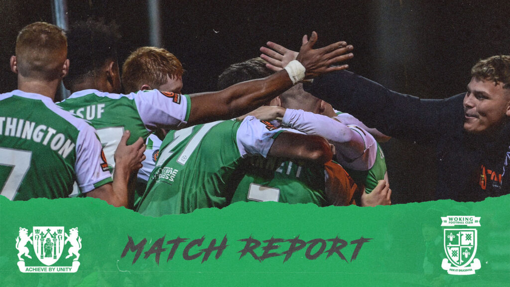 MATCH REPORT | Yeovil Town 2 - 0 Woking