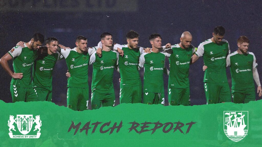 MATCH REPORT | Weymouth 1 - 1 Yeovil Town