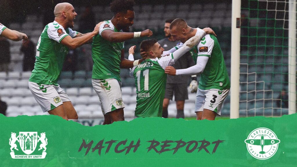 MATCH REPORT | Yeovil Town 2 - 1 Eastleigh