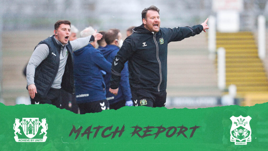 MATCH REPORT | Yeovil Town 1 - 2 Wrexham