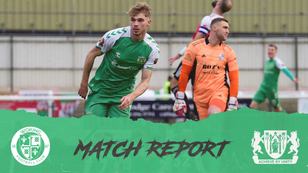 MATCH REPORT | Woking 0 - 1 Yeovil Town