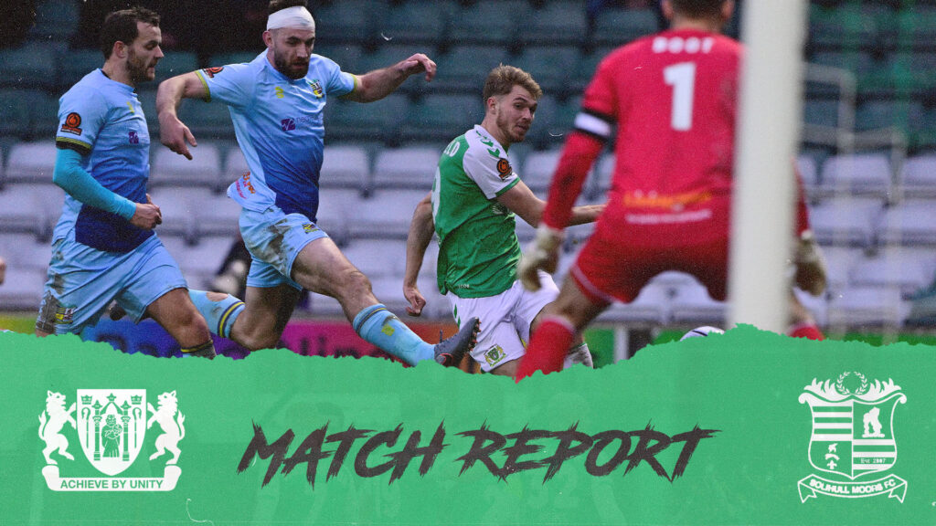 MATCH REPORT | Yeovil Town 0 - 0 Solihull Moors