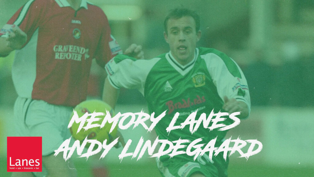 MEMORY LANES | Andy Lindegaard to join us before Wealdstone clash