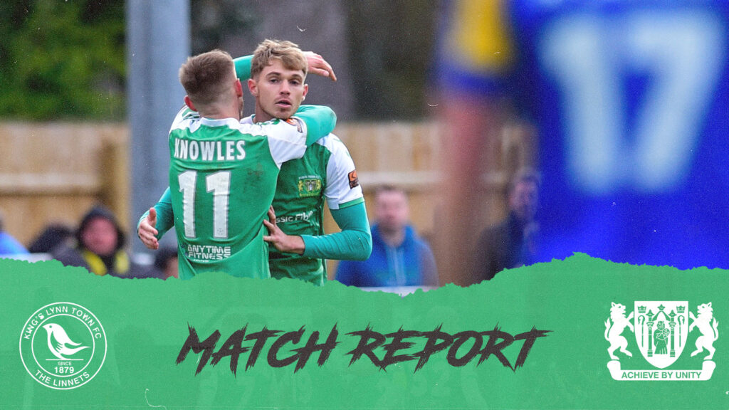 MATCH REPORT | King's Lynn Town 2 - 2 Yeovil Town