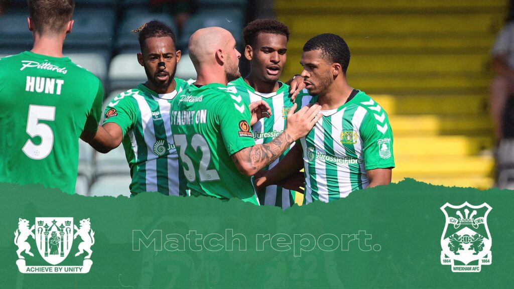 REPORT | Yeovil Town 1-1 Wrexham AFC.