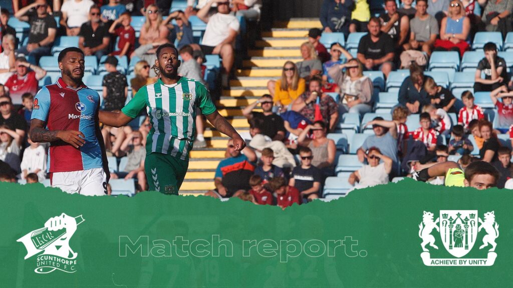 REPORT | Scunthorpe United 2 - 1 Yeovil Town