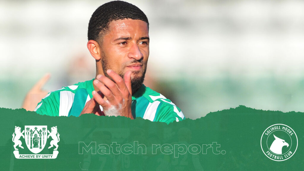 REPORT | Yeovil Town 1 – 0 Solihull Moors