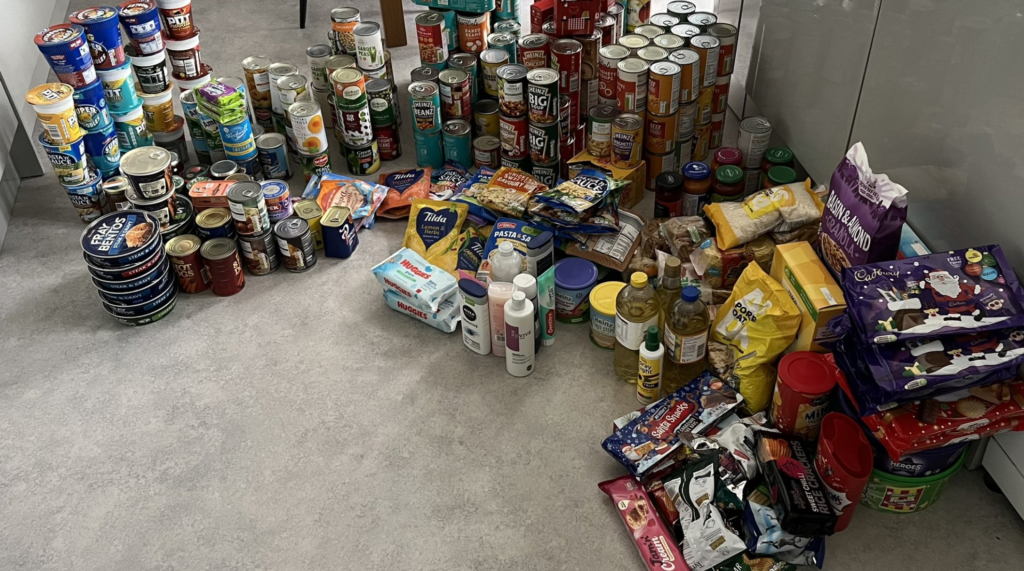 CLUB NEWS | Food bank at Huish Park collects vital resources for the Lord's Larder