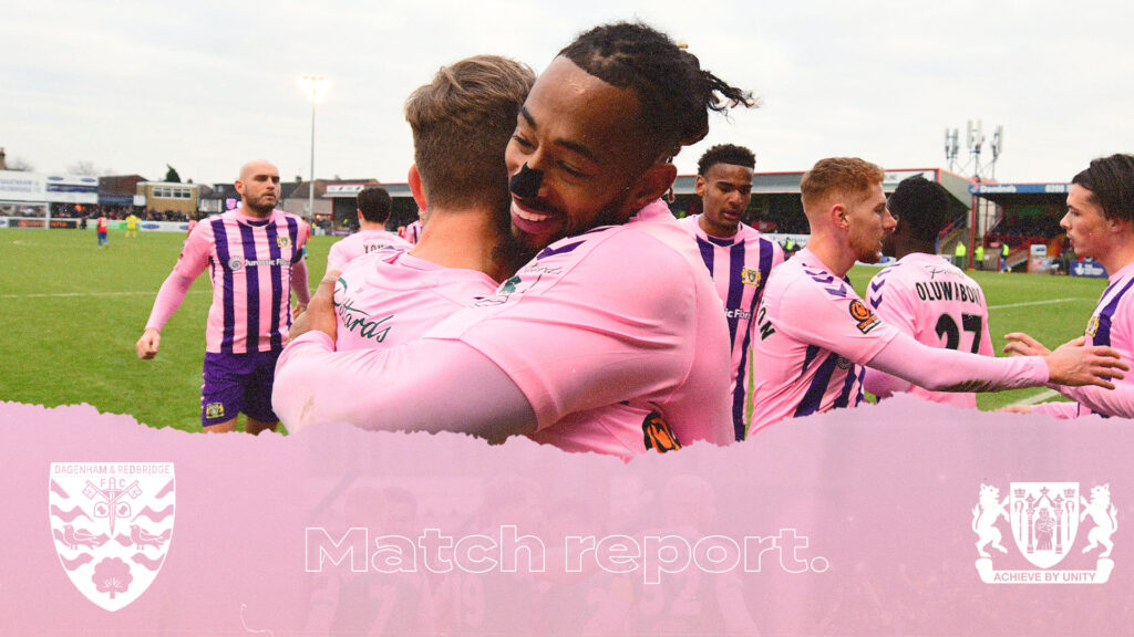 REPORT | Dagenham & Redbridge 0 - 2 Yeovil Town