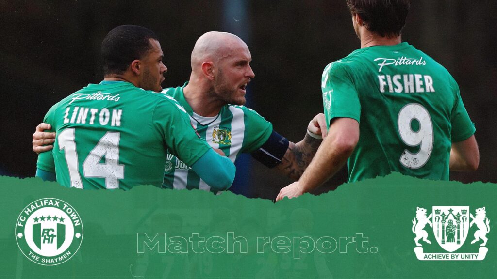 REPORT | FC Halifax Town 1 - 1 Yeovil Town